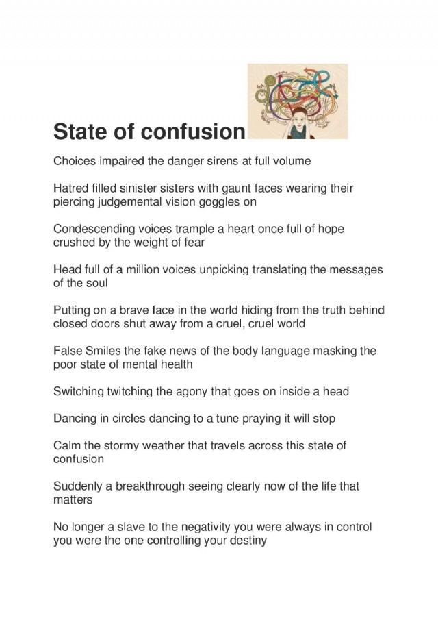 State Of Confusion
