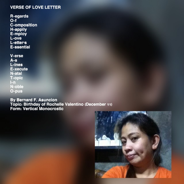 Verse Of Love Letter