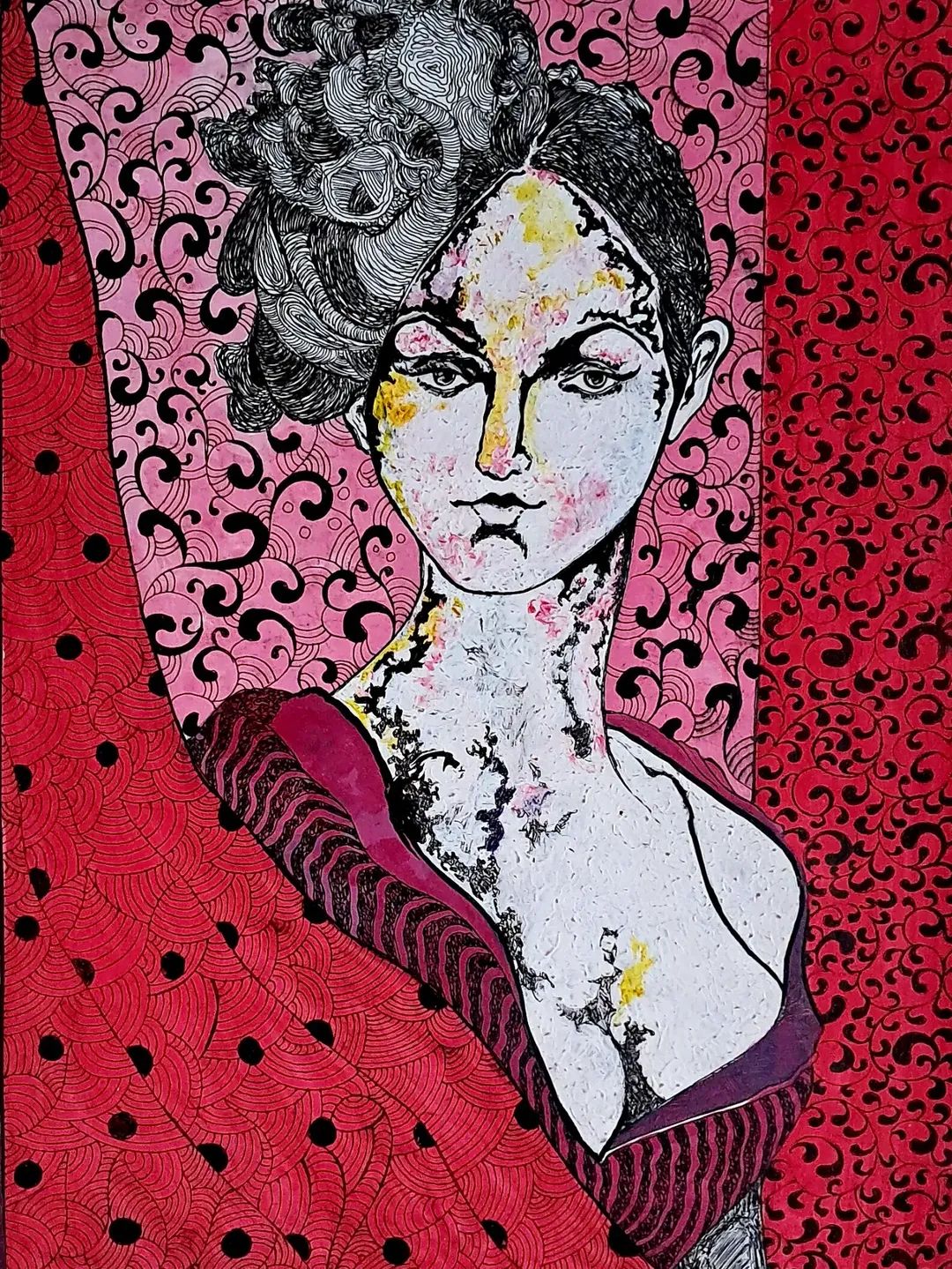 Olena. J. Tatiana Ballerina  Haired Woman