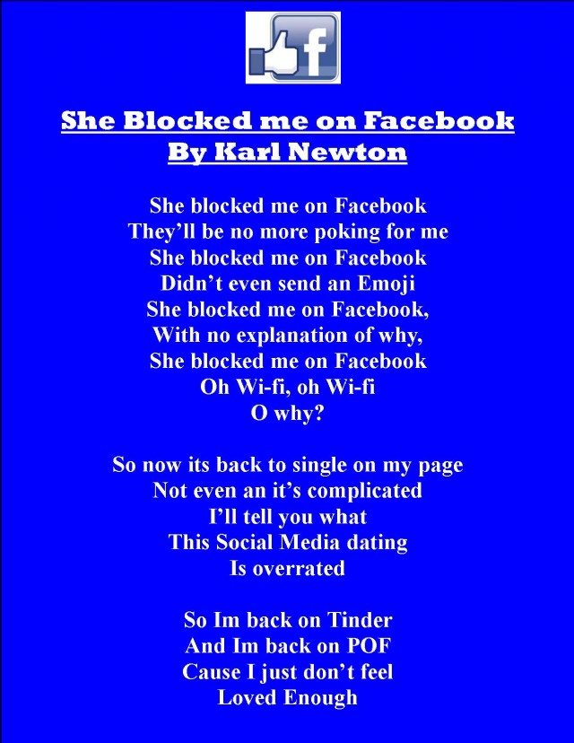 She Blocked Me On Facebook