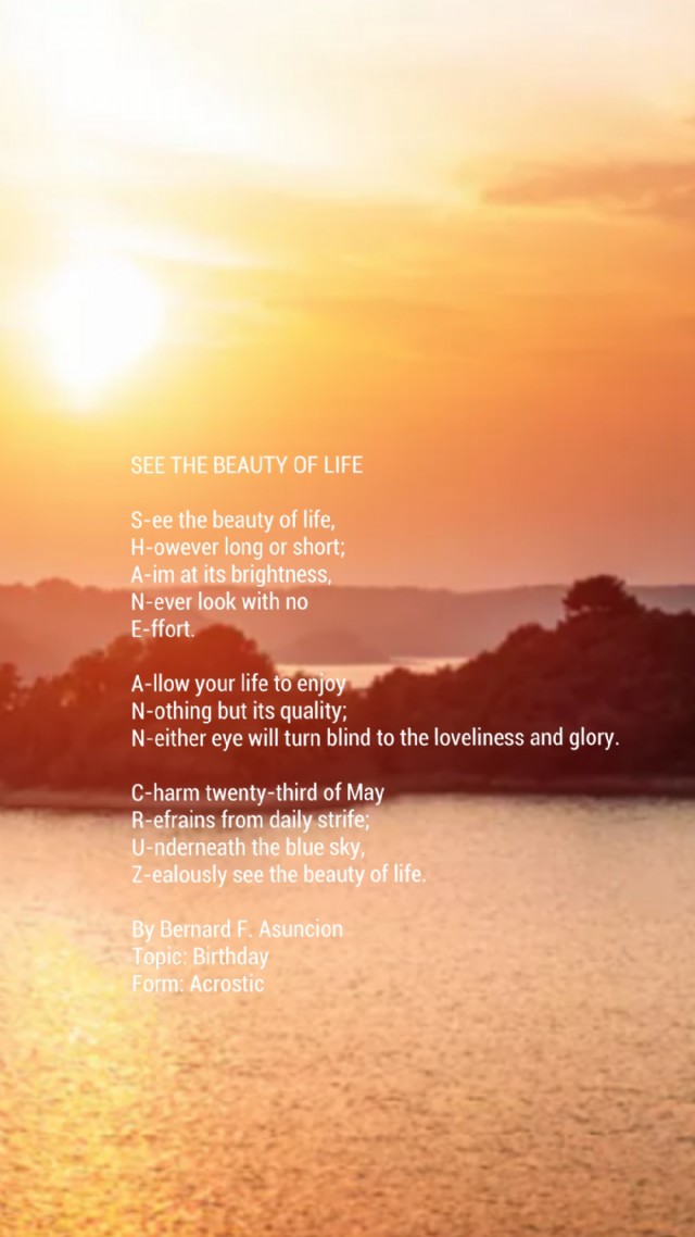 See The Beauty Of Life
