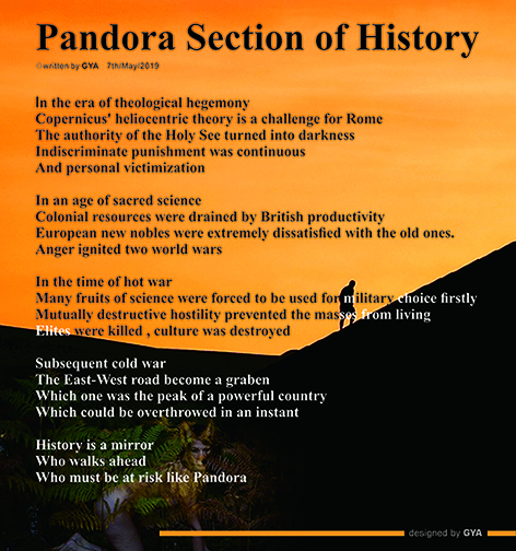 Pandora Section Of History