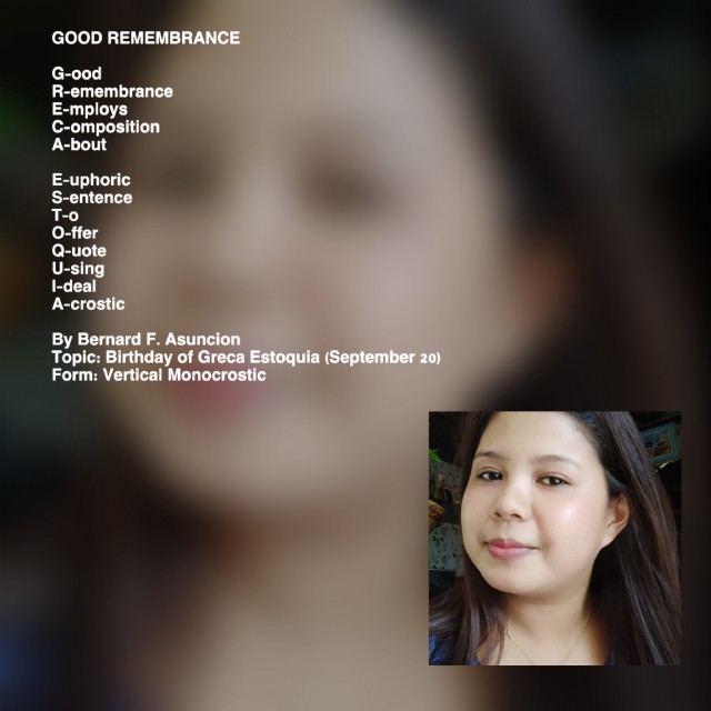 Good Remembrance