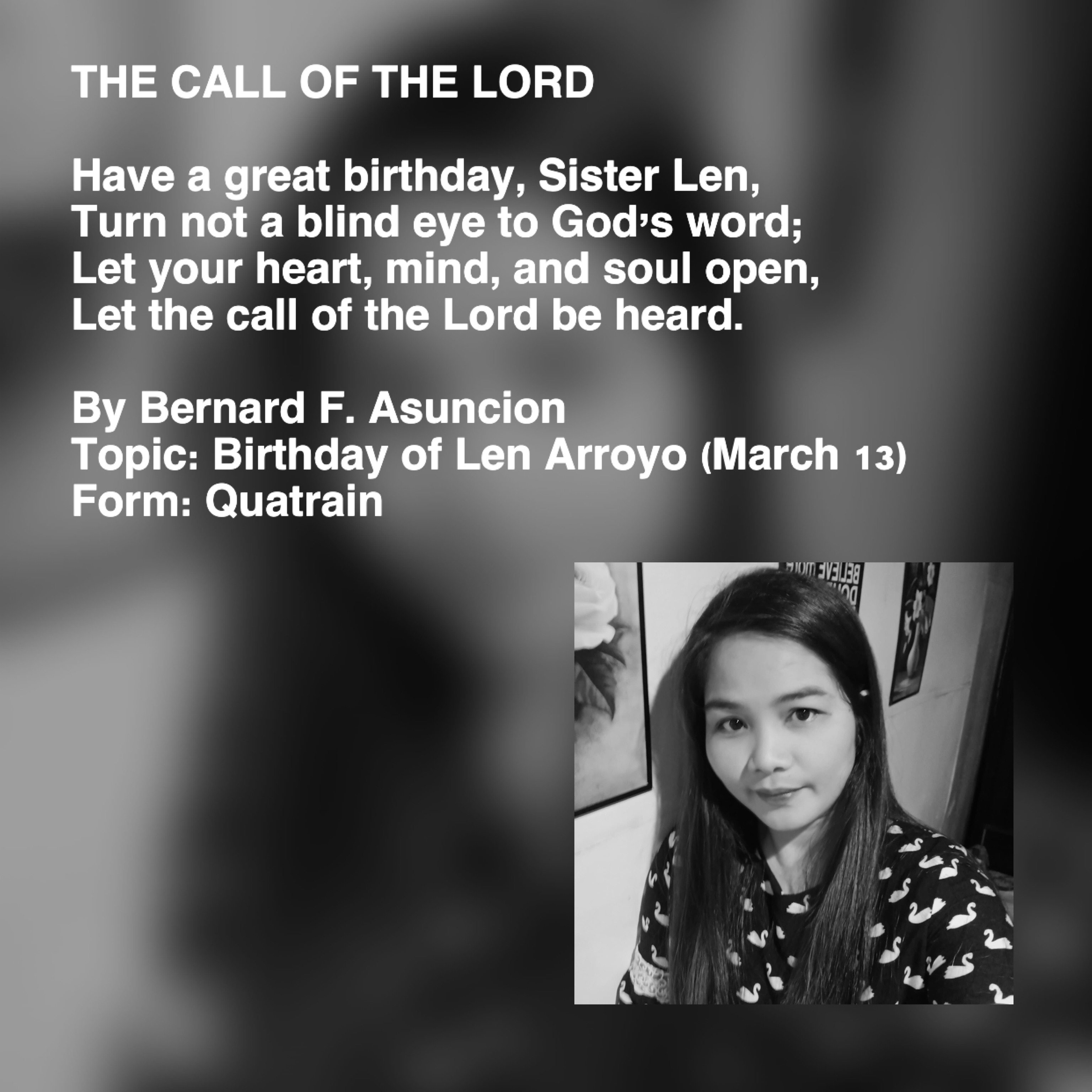 The Call Of The Lord