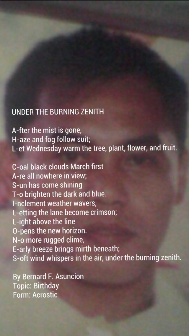 Under The Burning Zenith