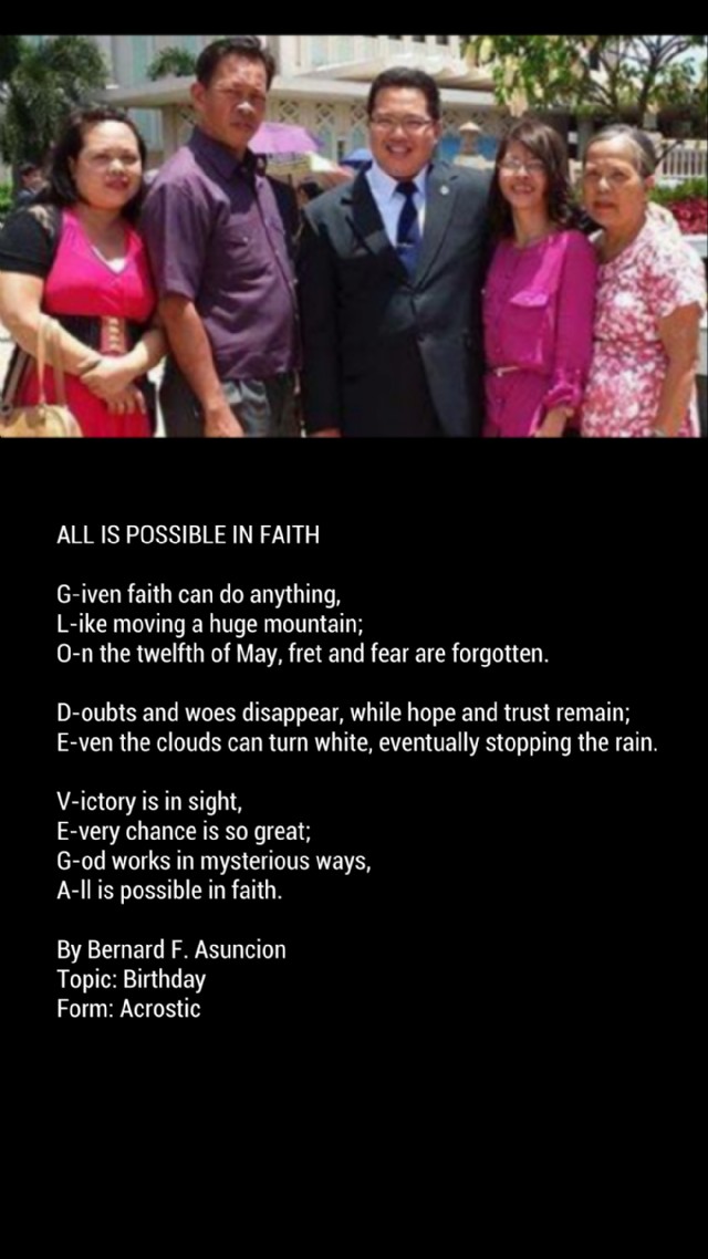 All Is Possible In Faith