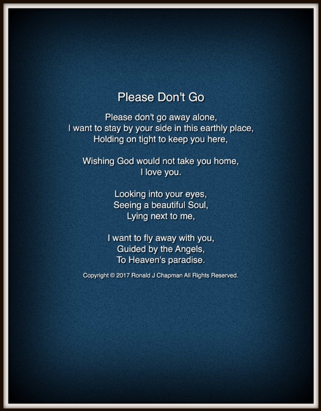 Please Don't Go