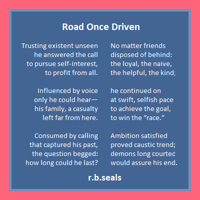 Road Once Driven