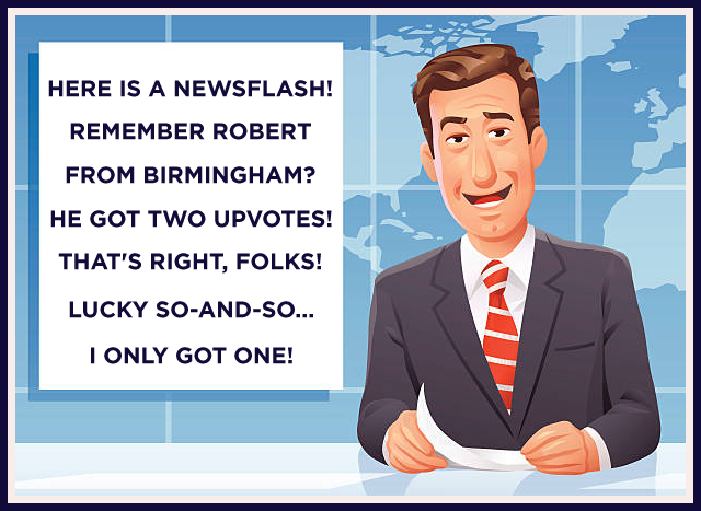 Oh, Please Upvote The Stuff I Wrote!