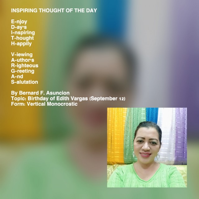 Inspiring Thought Of The Day