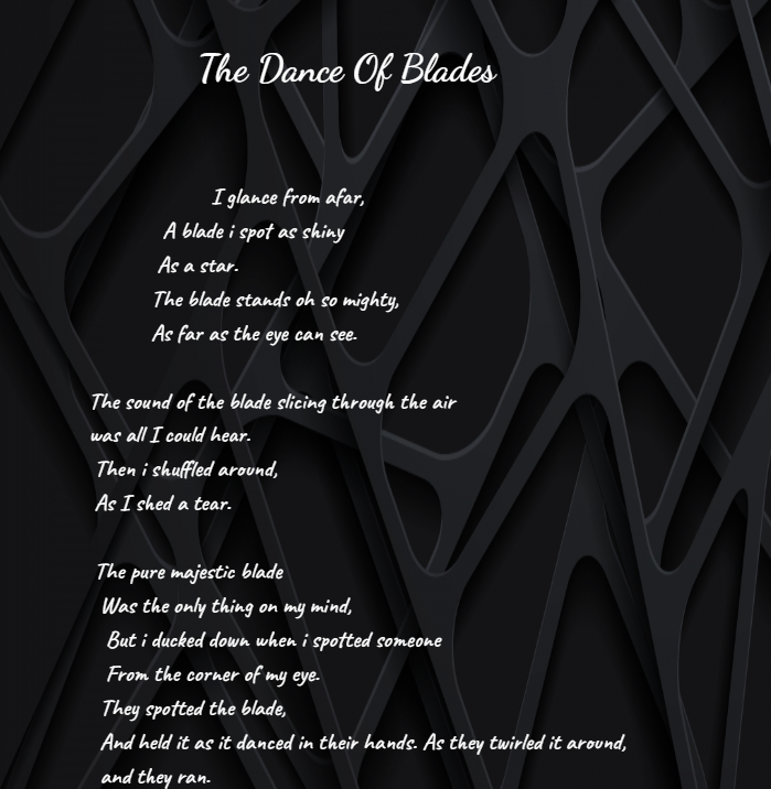 The Dance Of Blades