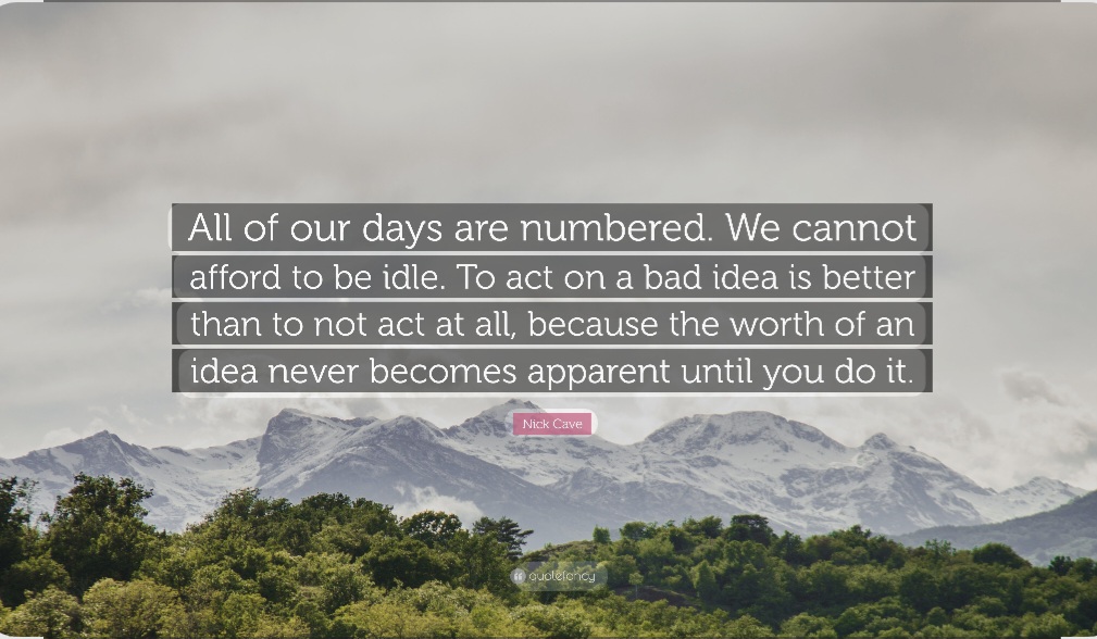 Our Days Are Numbered.