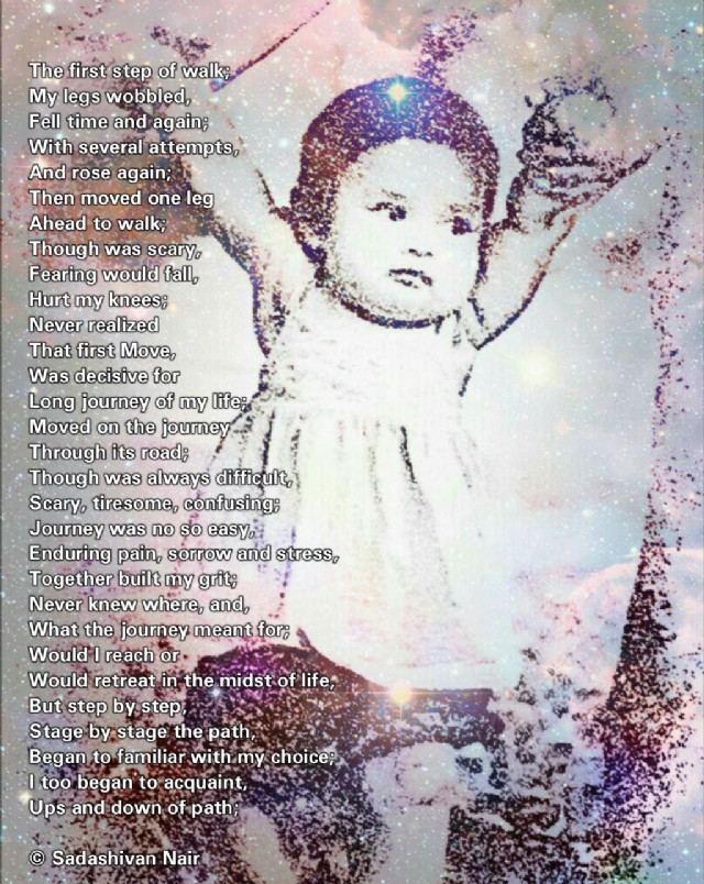 The First Step Of Walk;