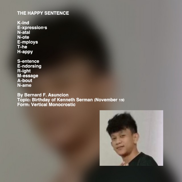 The Happy Sentence