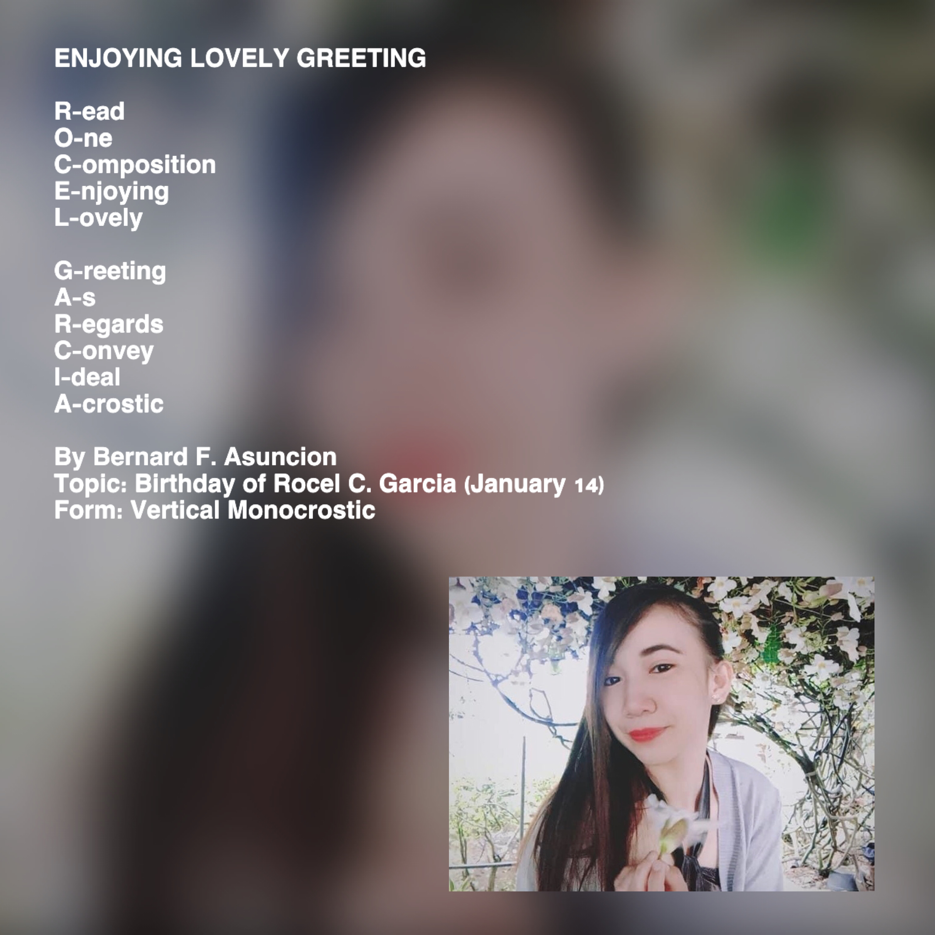 Enjoying Lovely Greeting