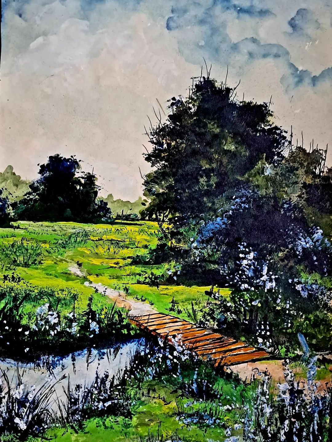 Waiting You, My Quiet Garden