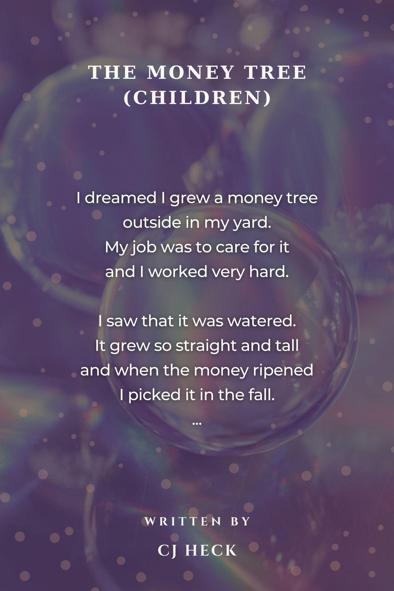 The Money Tree  (Children)