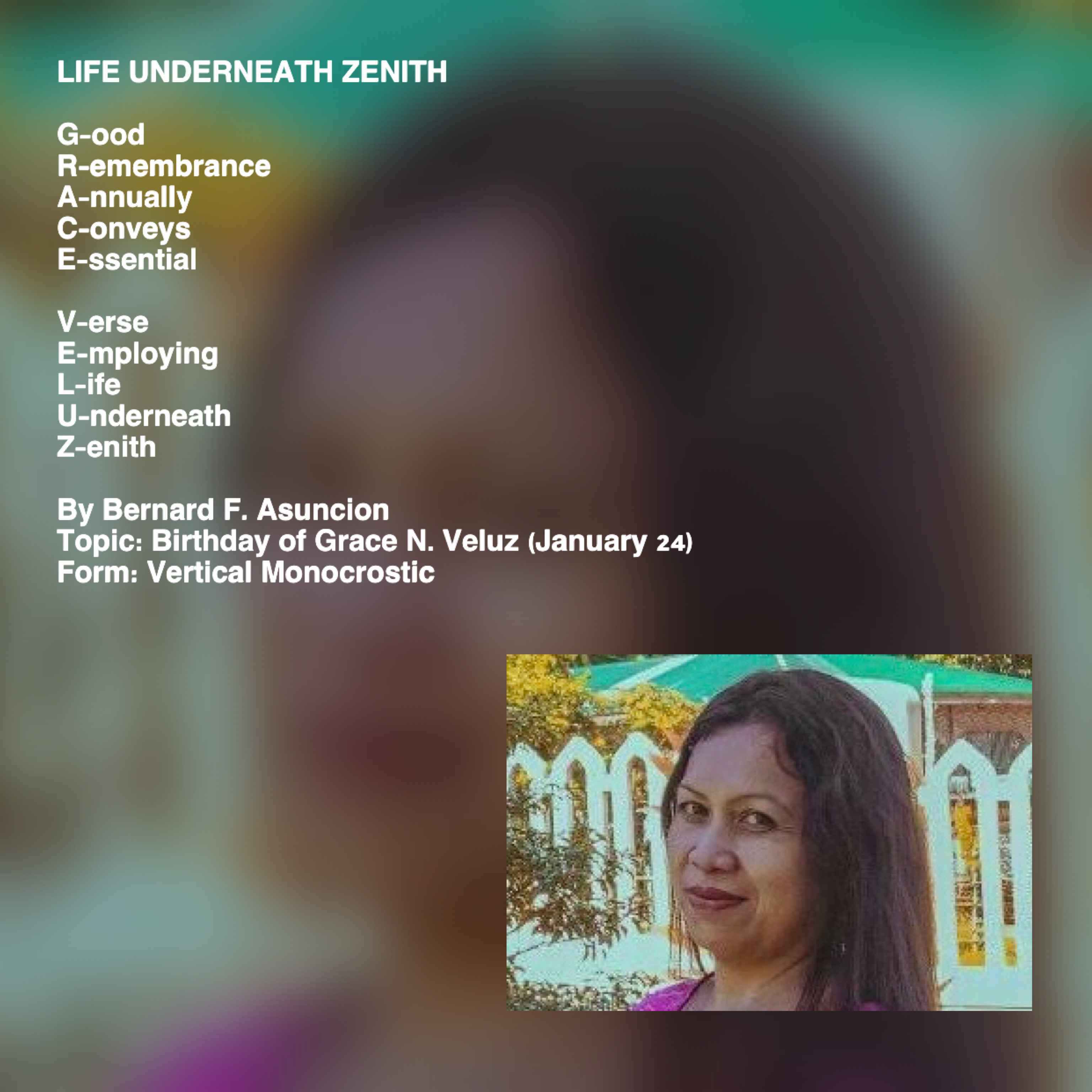 Life Underneath Zenith