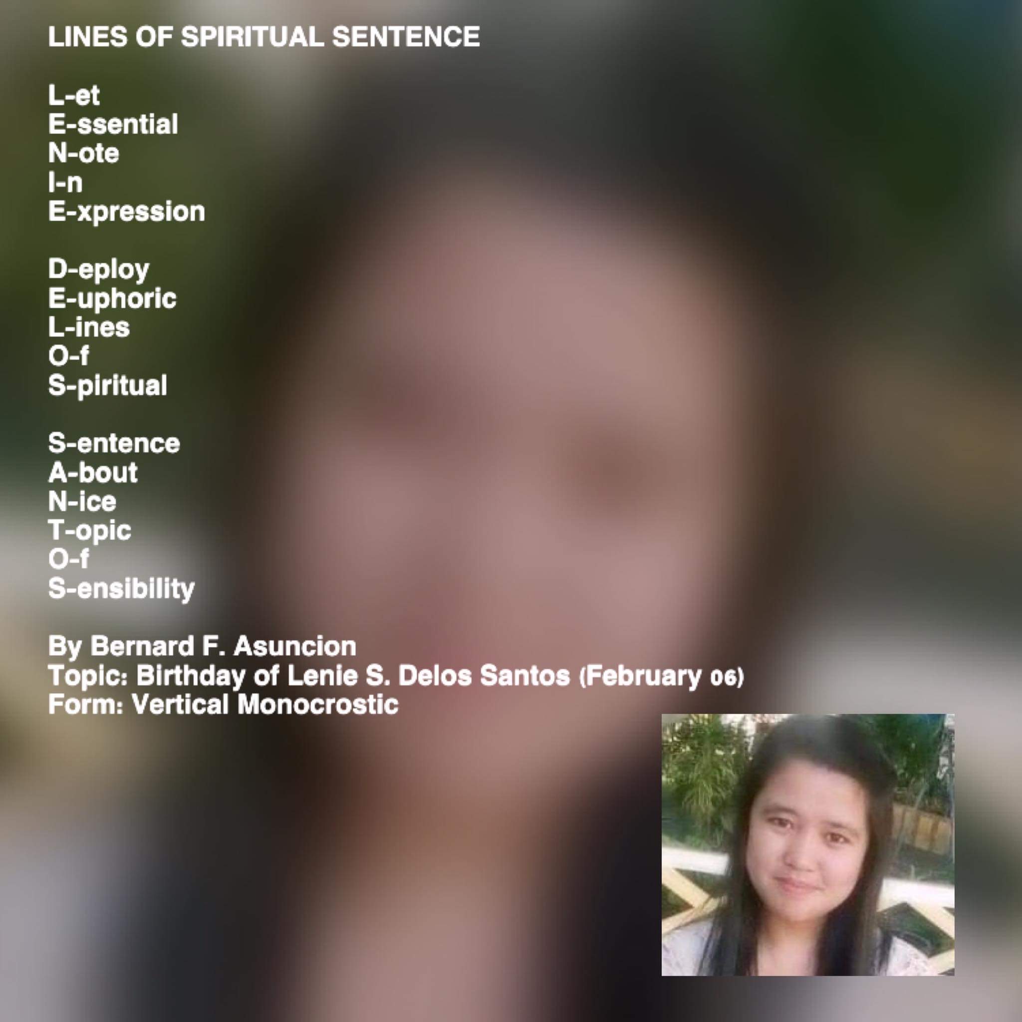 Lines Of Spiritual Sentence