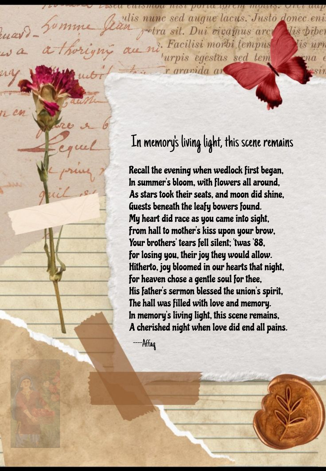 In Memory's Living Light, This Scene Remains