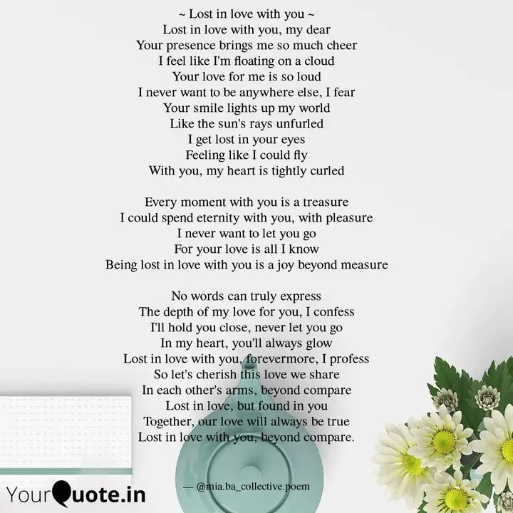 Lost In Love With You