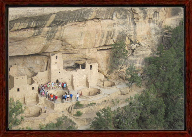 Cliff Dwellers Of Mesa Verde