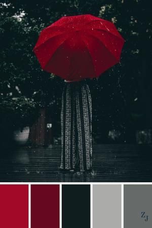 Christmas Poem,My Red Umbrella And The Blood