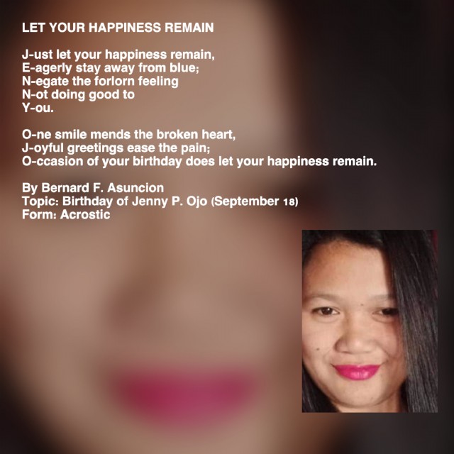 Let Your Happiness Remain