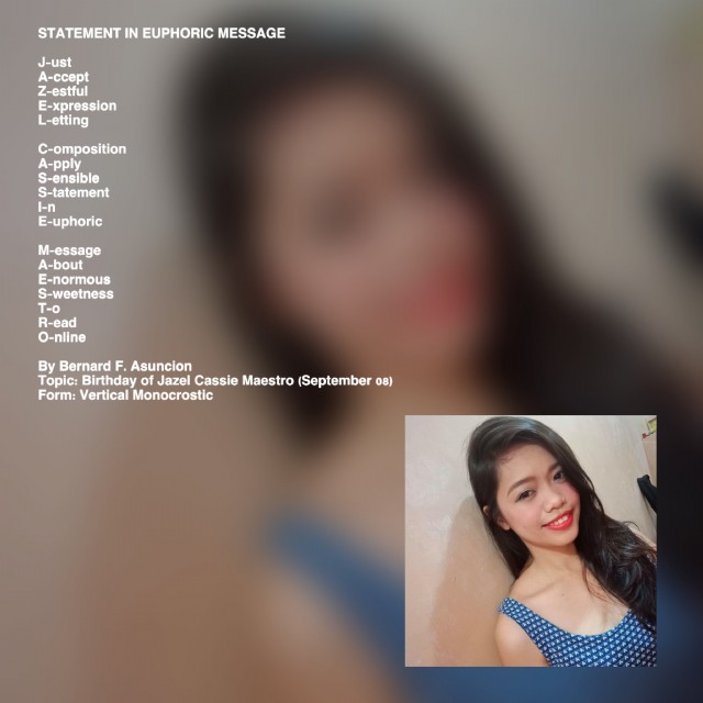 Statement In Euphoric Message