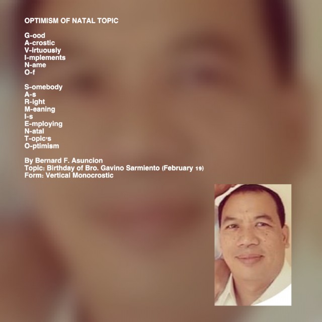 Optimism Of Natal Topic