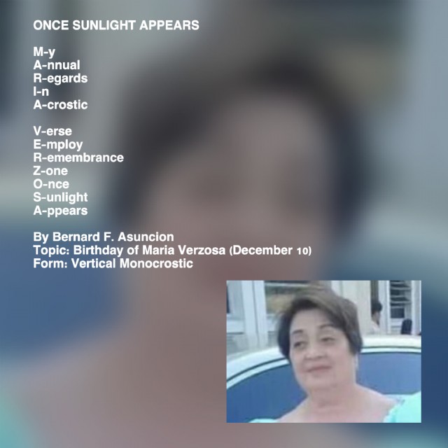 Once Sunlight Appears
