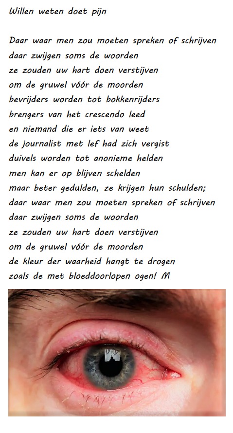 Willen Weten Doet Pijn