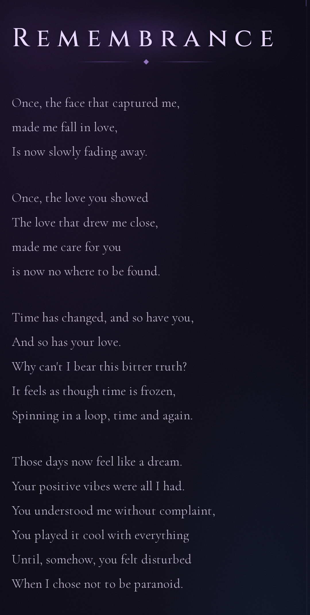 Remembrance