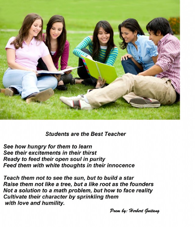 Students Are The Best Teacher