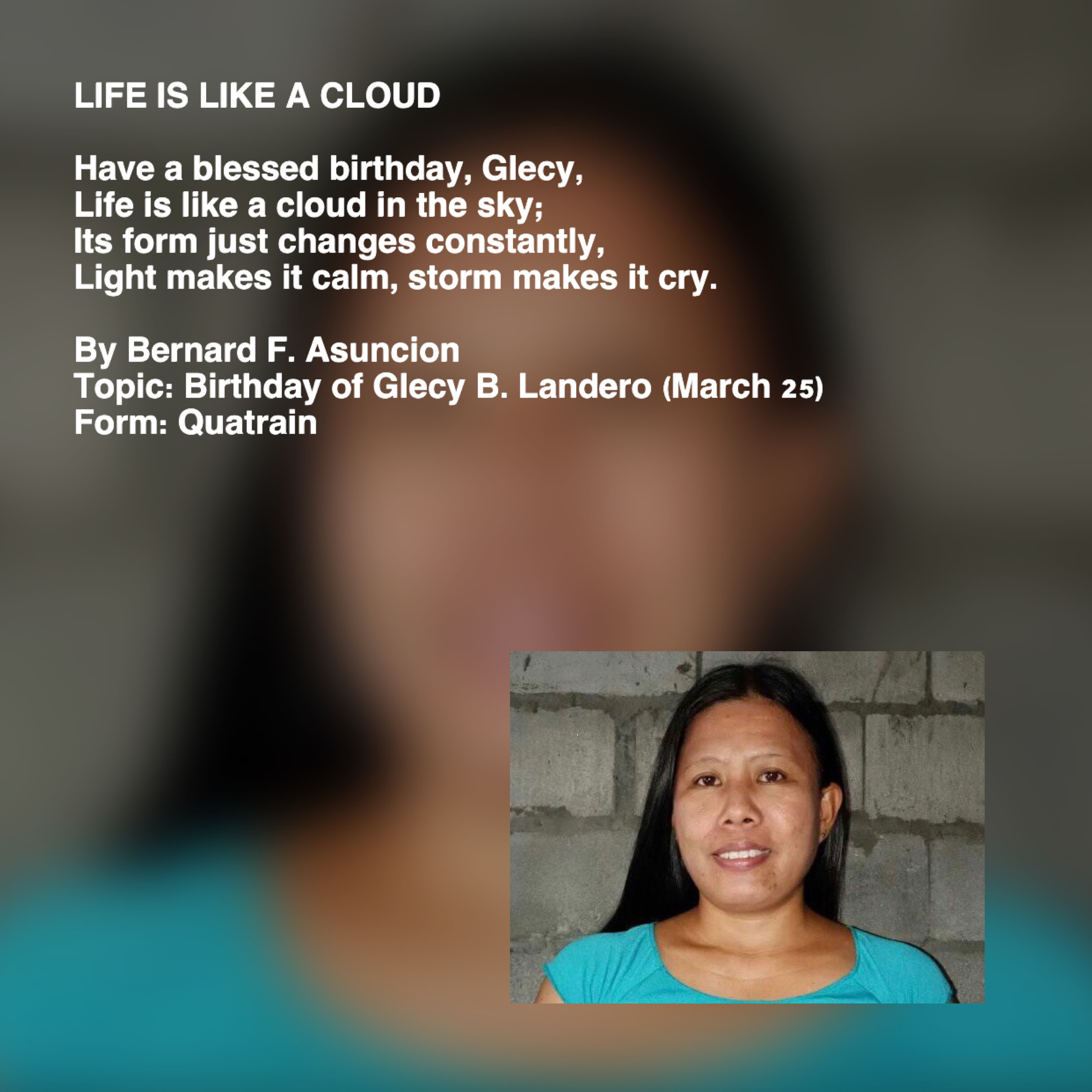Life Is Like A Cloud