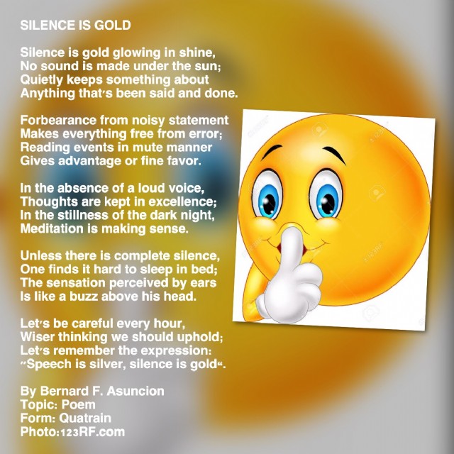 Silence Is Gold