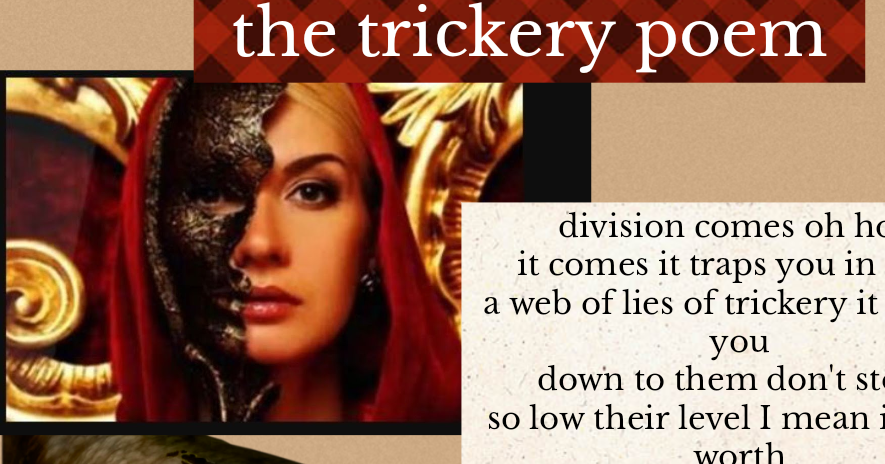 The Trickery (Jezebel Poem)    By Amber Marie