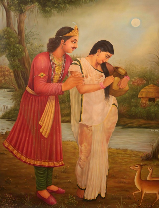 Pinnacle Of Shakuntala Part 3 (अभिज्ञानशाकुन्तलम्)    Dushyanta Proposing: O Beautiful One Be My Wife