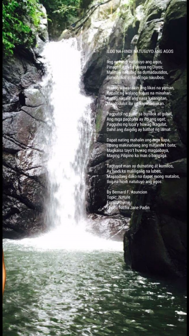 waterfall poem