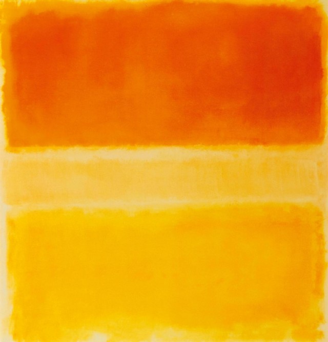 Yellow And Gold: (Mark Rothko,1956)
