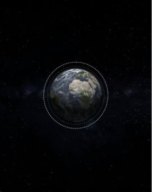 A Soap Bubble In Space