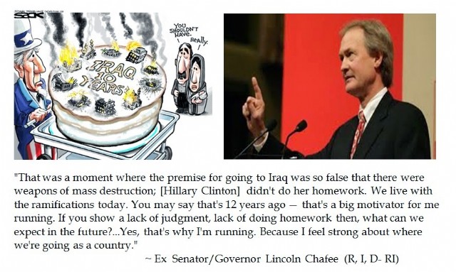 Governor Lincoln Chafee, Abolitionist Antiwar Presidential Candidate