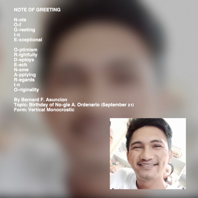 Note Of Greeting