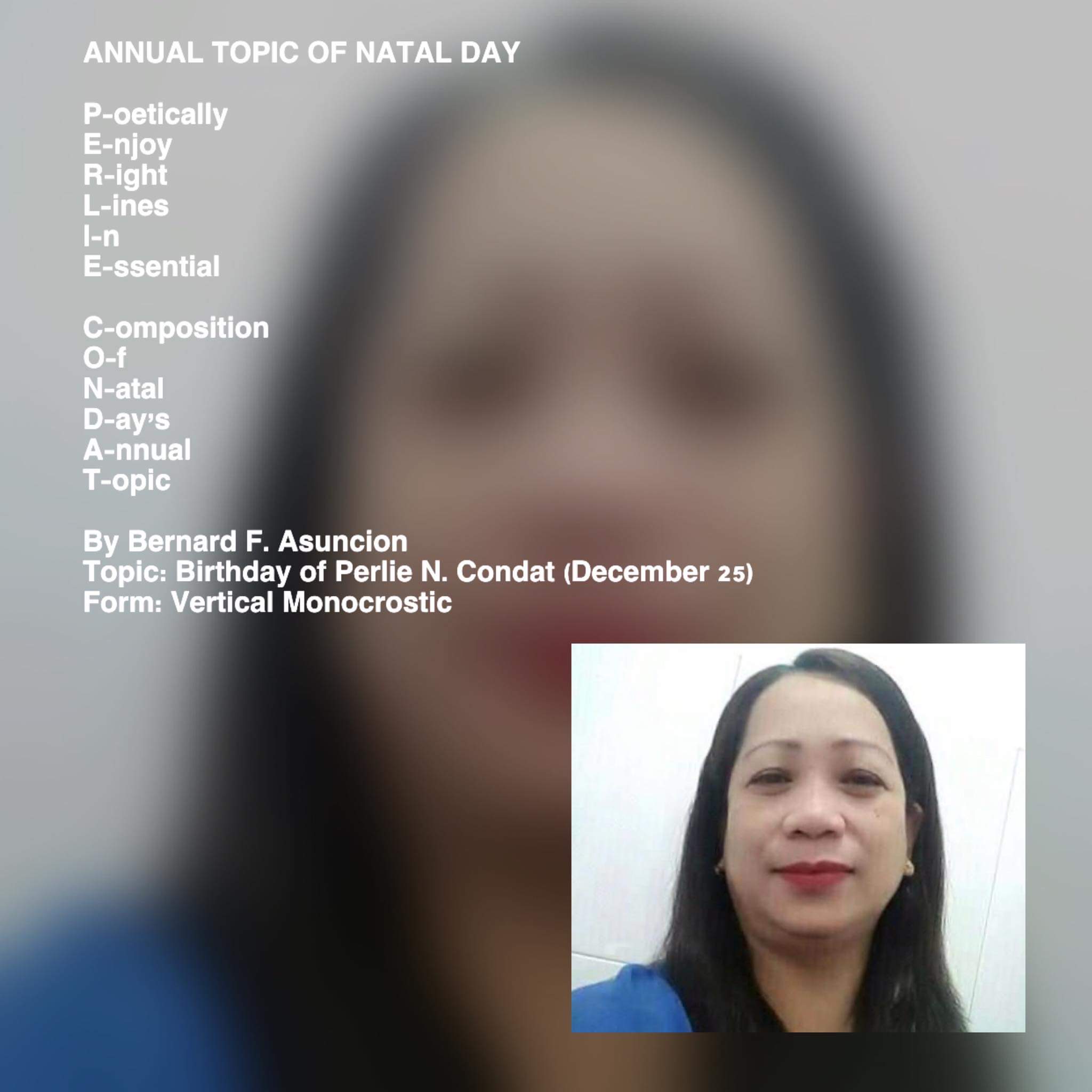 Annual Topic Of Natal Day