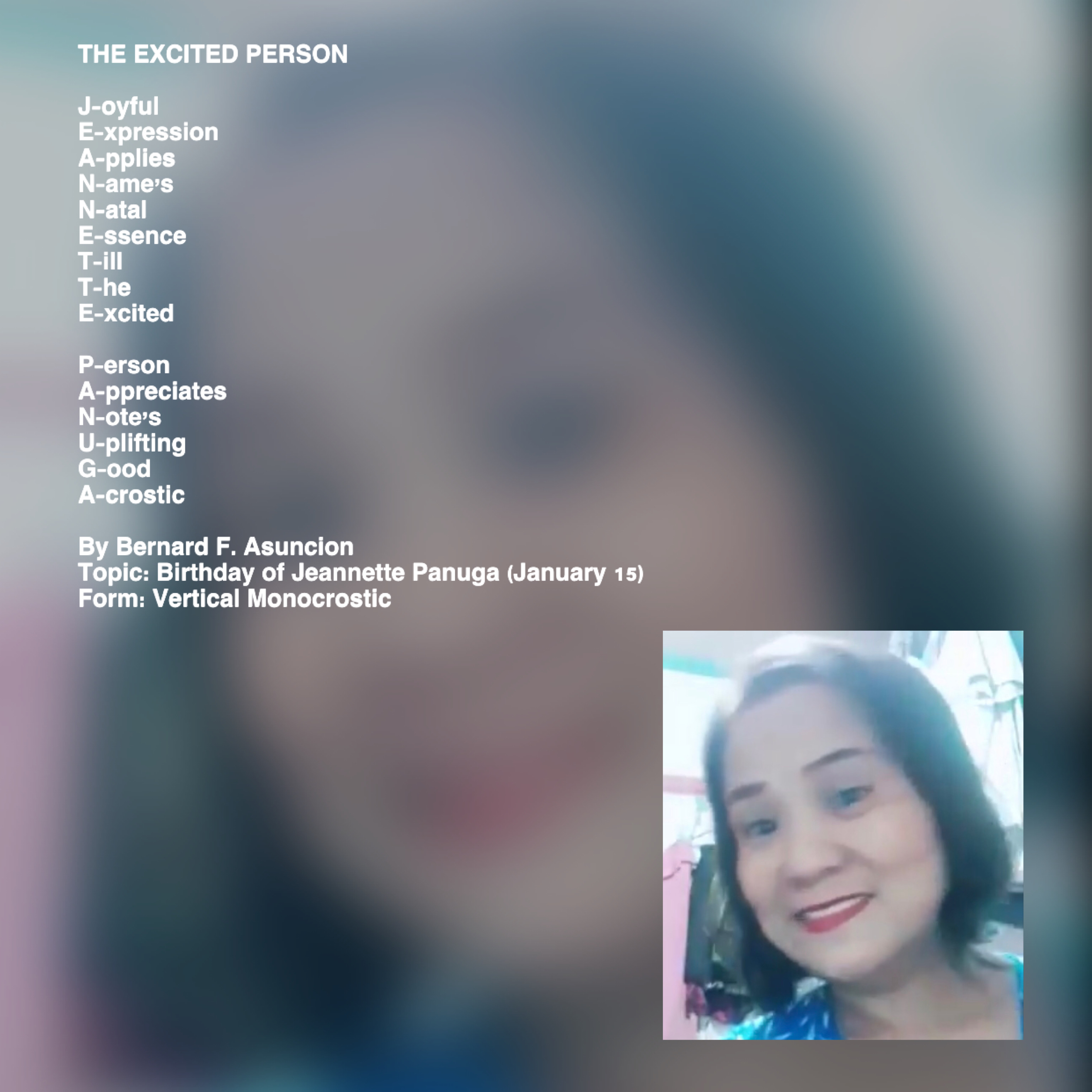 The Excited Person