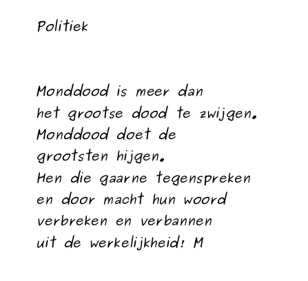 Politiek..