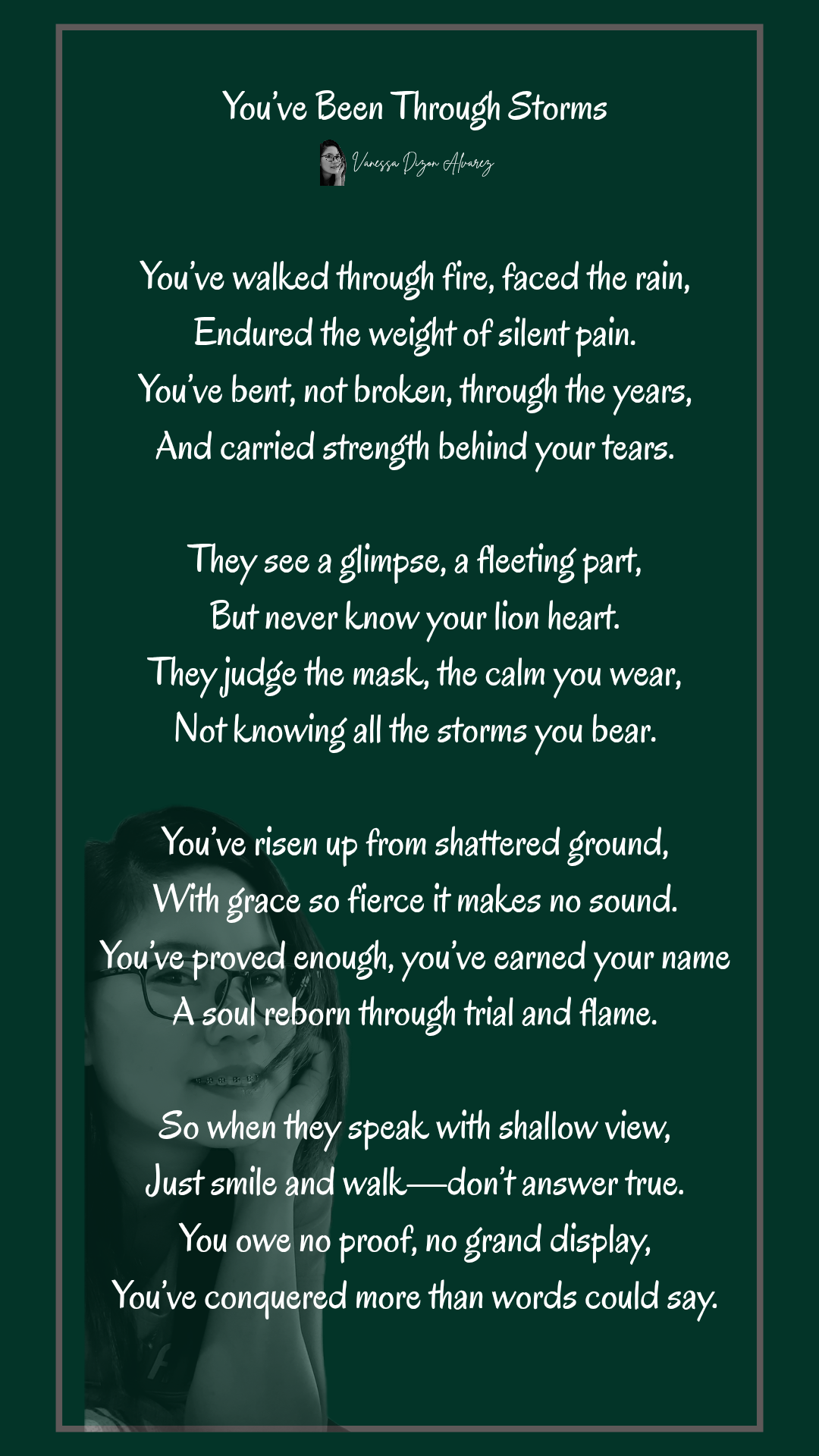 You've Been Through Storms