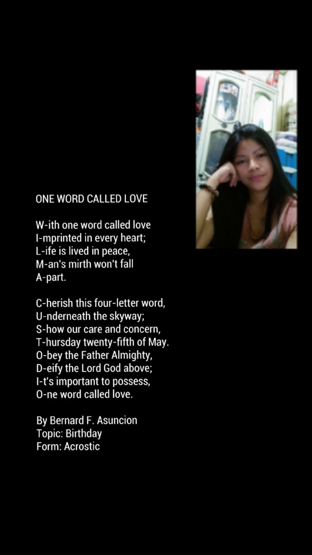 One Word Called Love