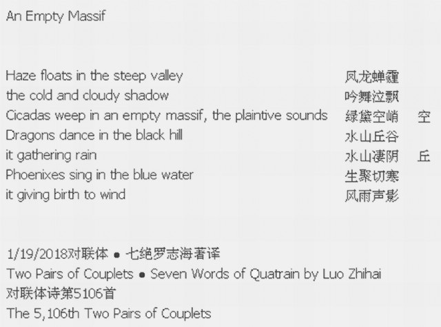 An Empty Massif