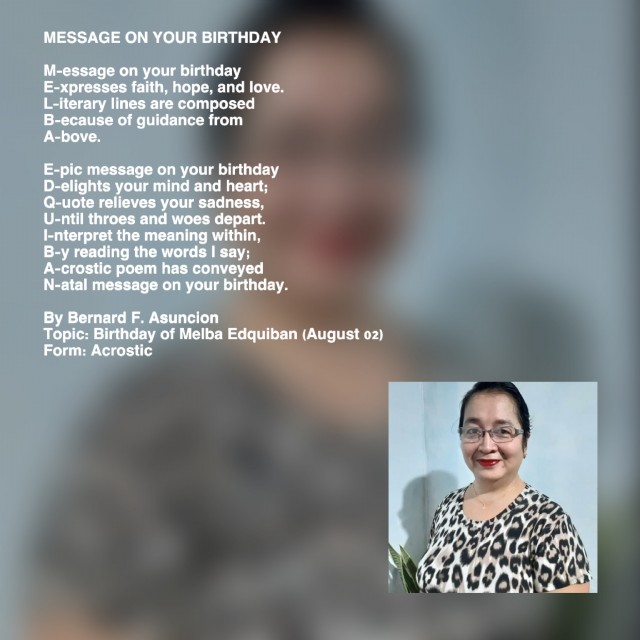 Message On Your Birthday